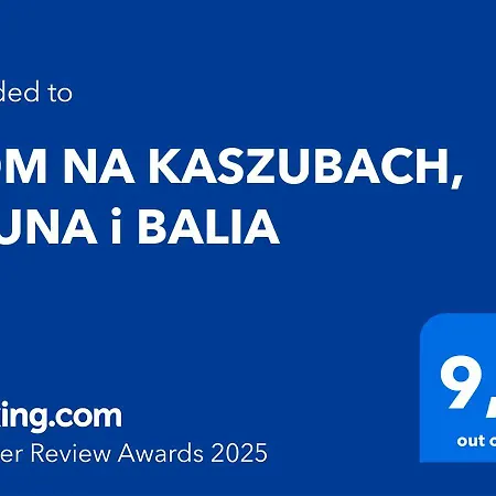 Dom Na Kaszubach, Sauna I Balia Villa *